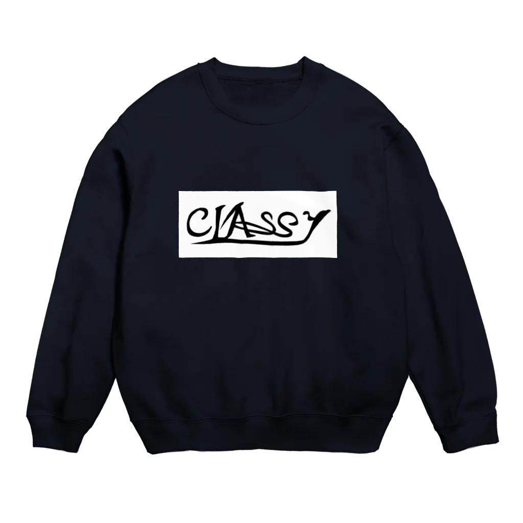 sanposukinaotokoの高校生の頃作ったロゴ Crew Neck Sweatshirt