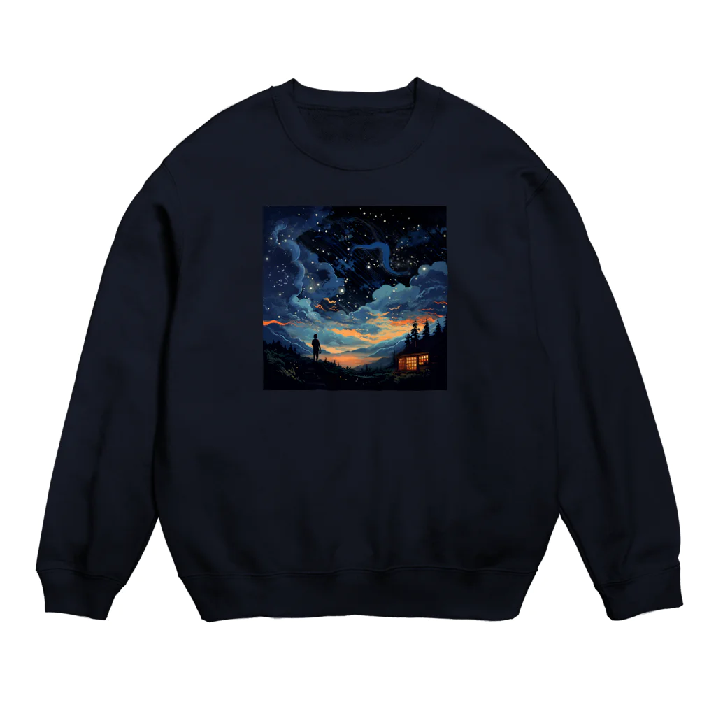 D4C Napoléonの星空 Crew Neck Sweatshirt