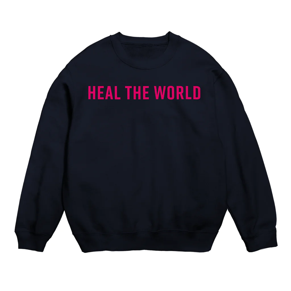 GreenCrystalのHeal the world Crew Neck Sweatshirt