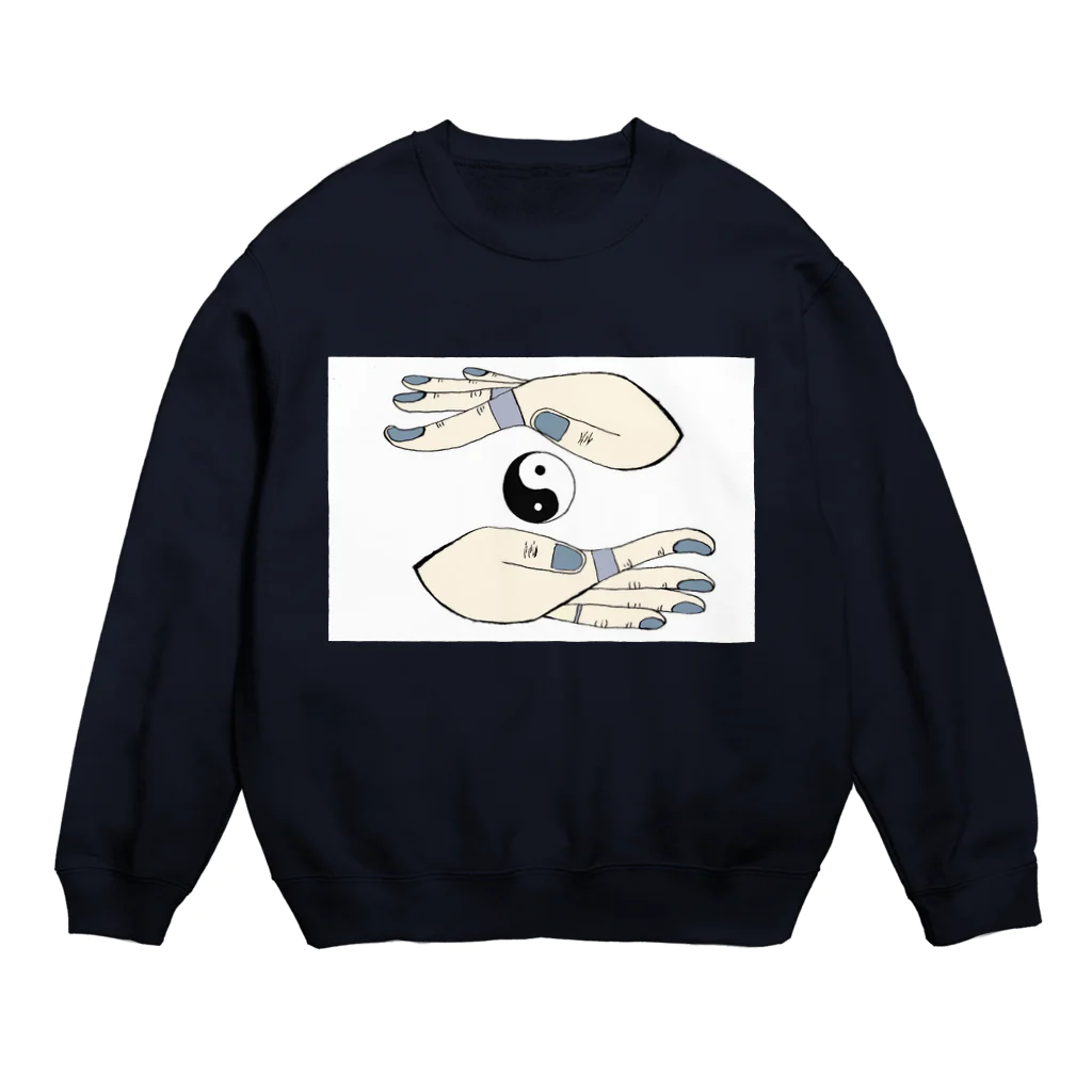 softtennis124の対極天 Crew Neck Sweatshirt