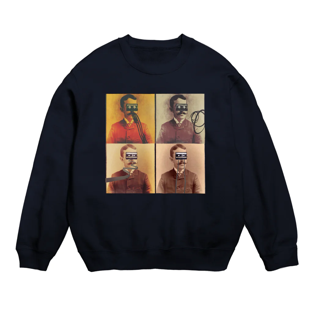 なうちのCasette 4Ever Crew Neck Sweatshirt