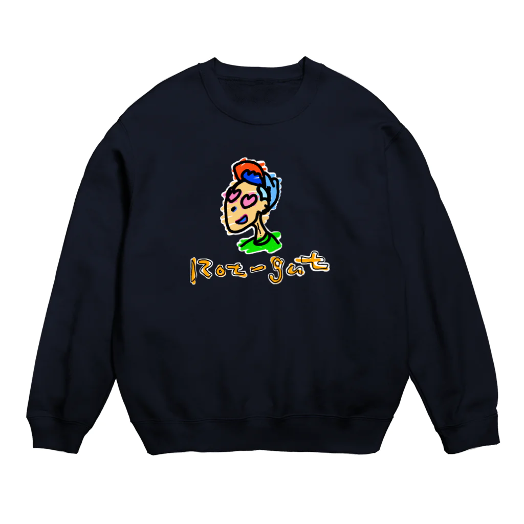 khdrawingのロットくん Crew Neck Sweatshirt