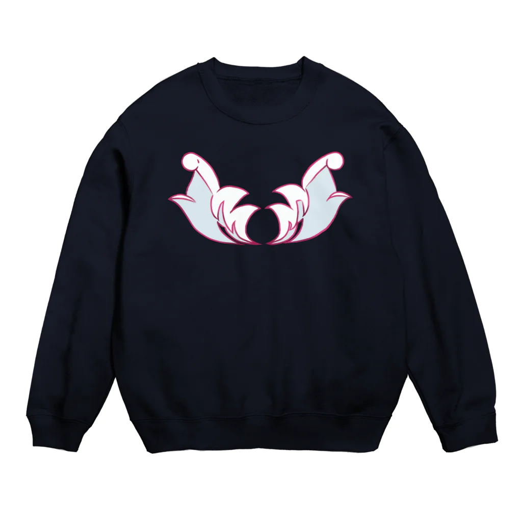 Rorschach_RRのパイロットエンジェル Crew Neck Sweatshirt