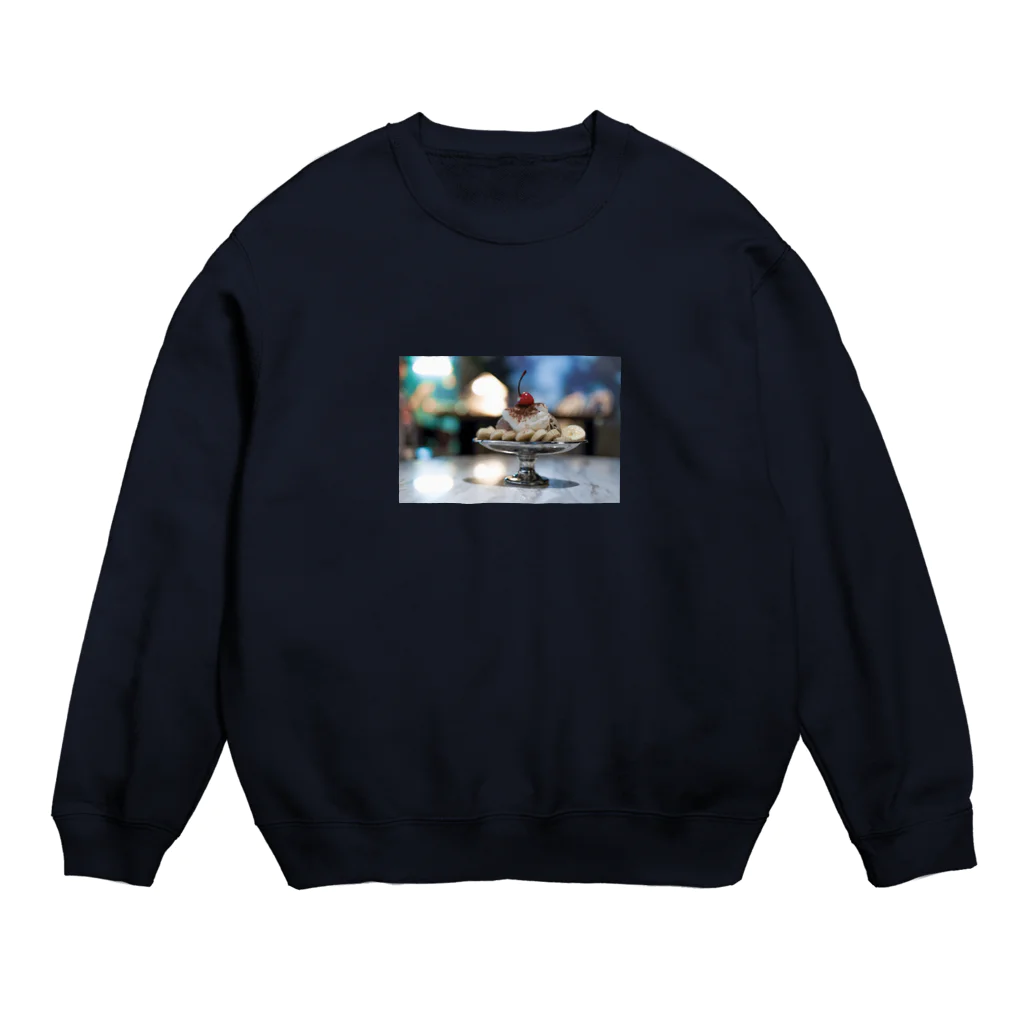 mrk__0524のプリン Crew Neck Sweatshirt