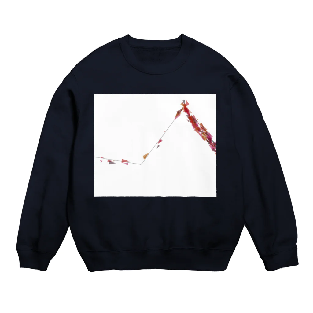 tofuwatagashiのぎょうれつ Crew Neck Sweatshirt