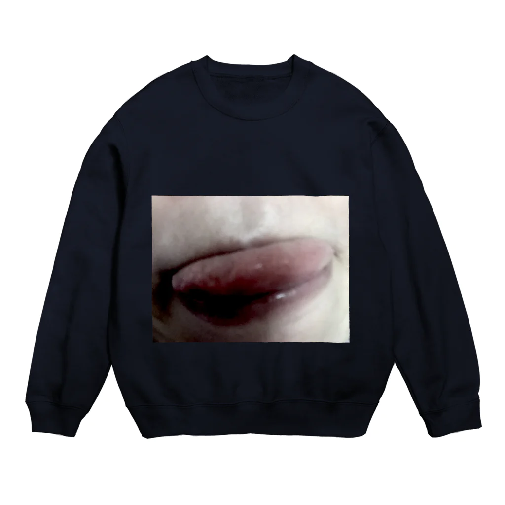 ラブベアーラブジャパンの舌、唇 Crew Neck Sweatshirt