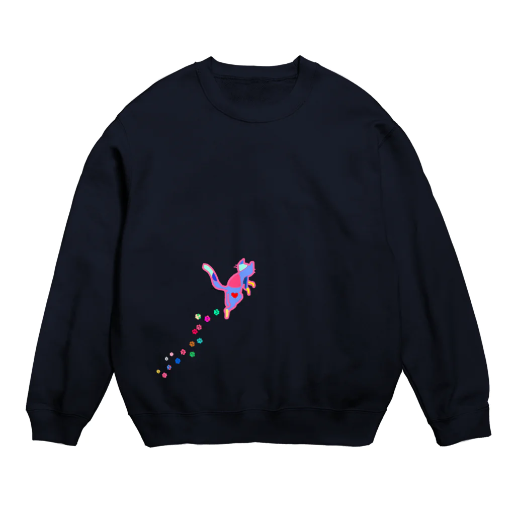 WataMayuroom☆のカラフルさん通りまーす！ Crew Neck Sweatshirt