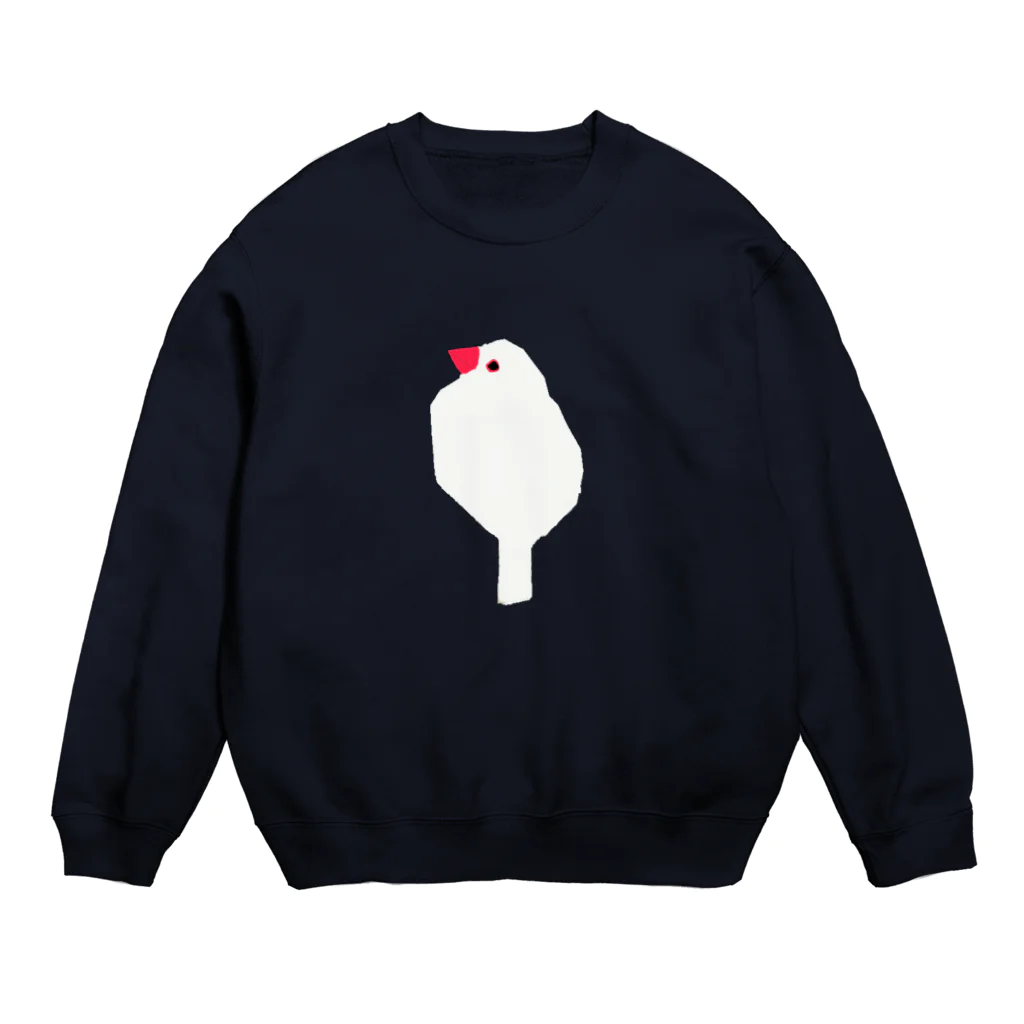 sucre usagi (スークレウサギ）の文鳥といっしょに Crew Neck Sweatshirt