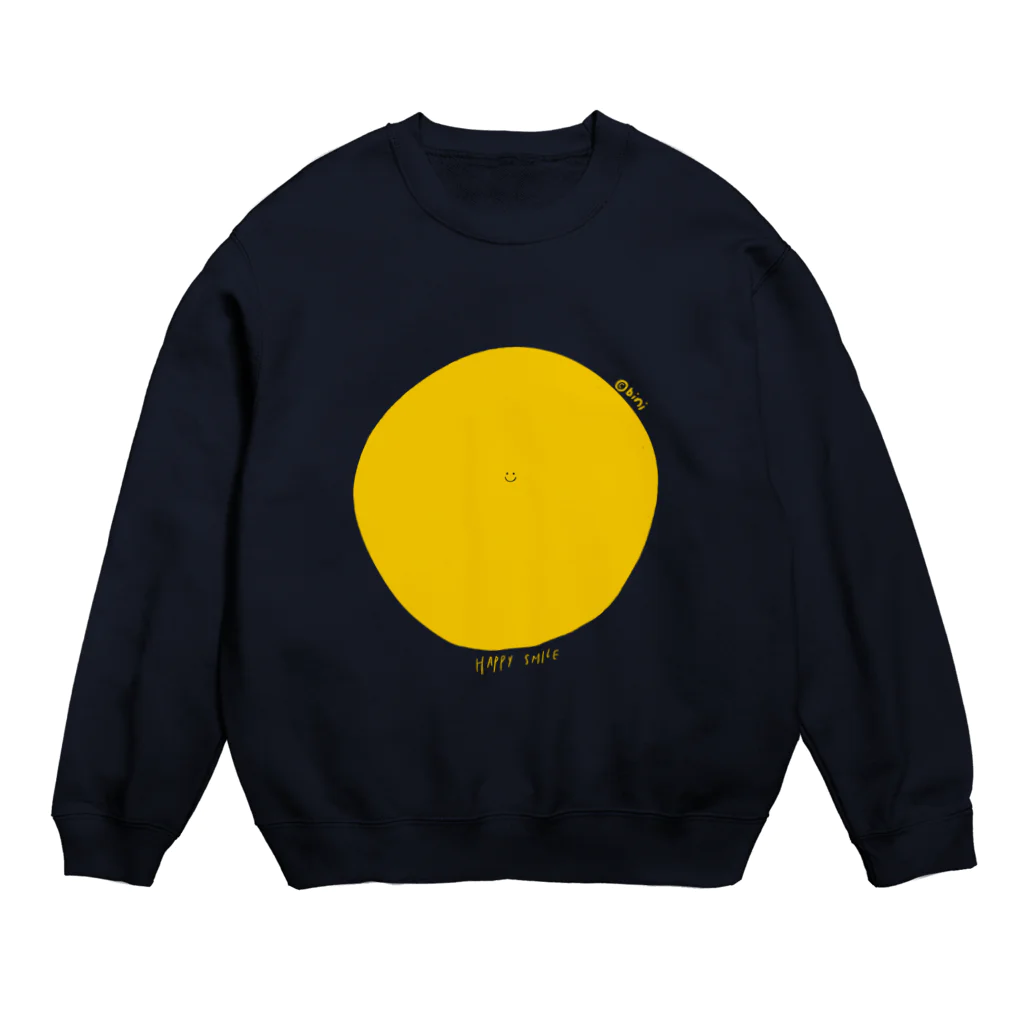 Bingbungの十五夜の月 Crew Neck Sweatshirt