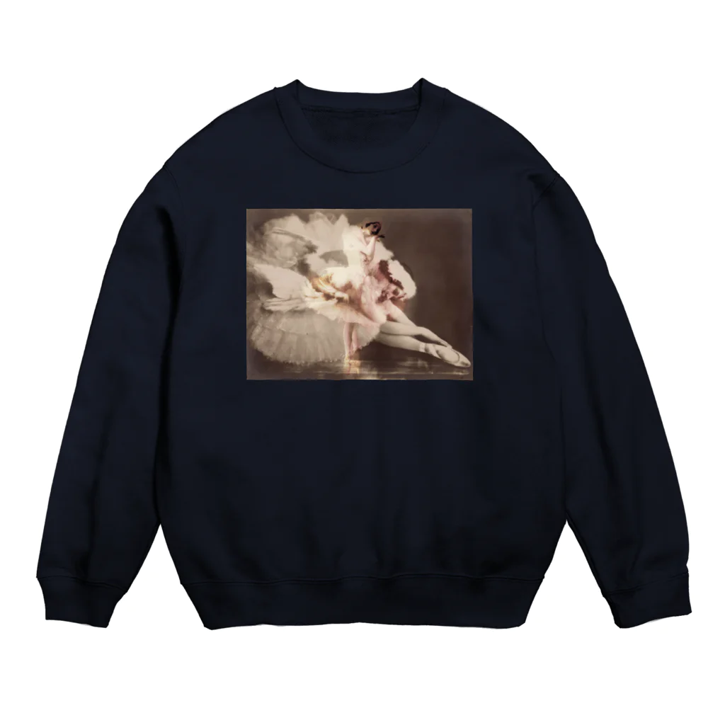 うみのみせの瀕死の白鳥 Crew Neck Sweatshirt