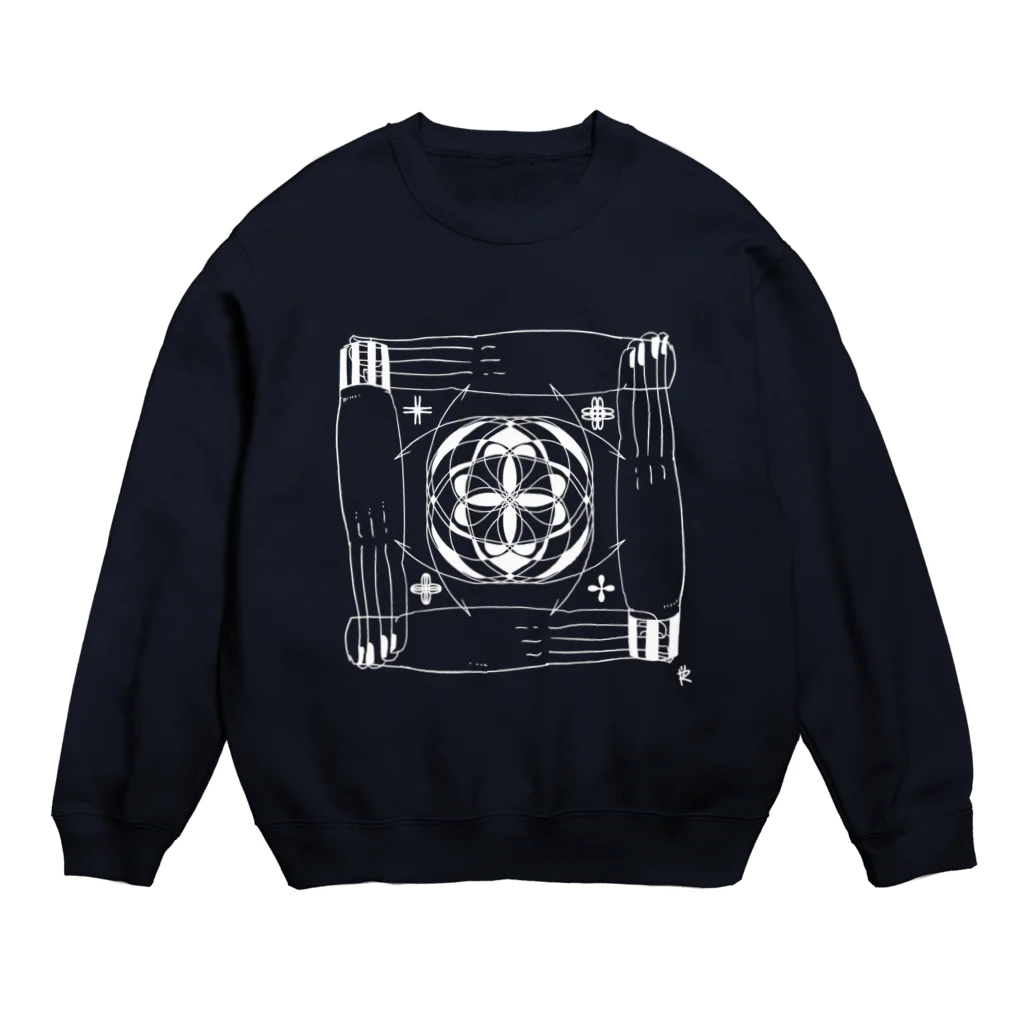 なで肩うさぎの美香堂のルーナ Crew Neck Sweatshirt