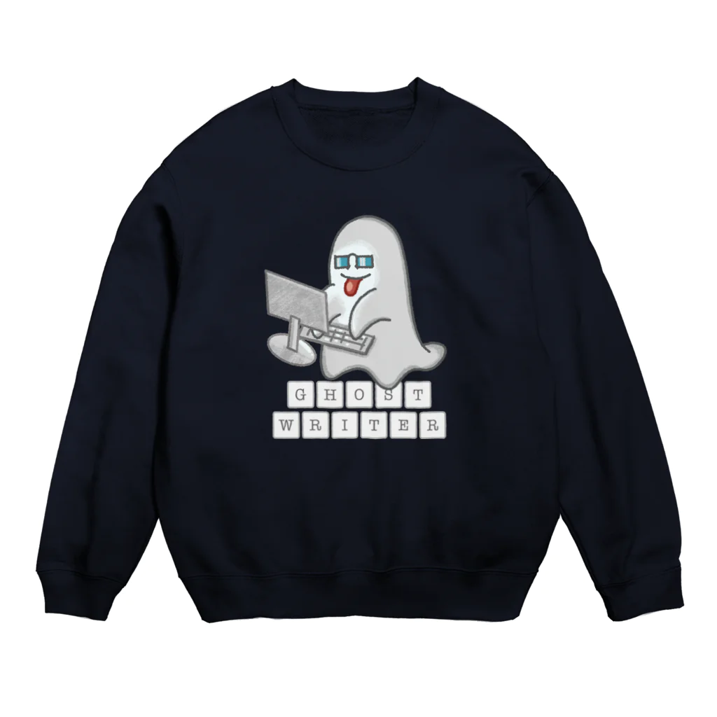 スロータイプ書店 Slowtype BooksのGHOST WRITER ゴーストライター 223 Crew Neck Sweatshirt