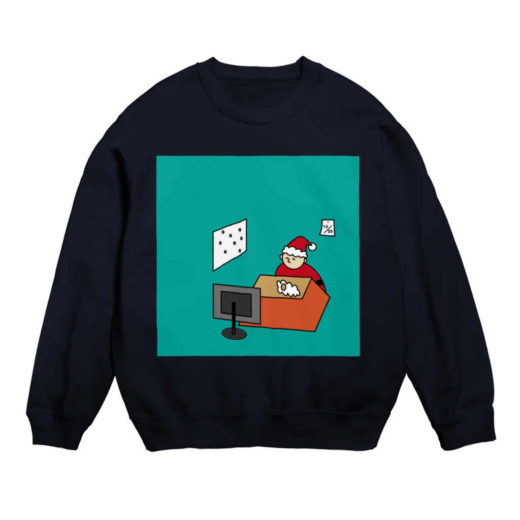 活気クラブの活気グラフィック「クリスマス」 Crew Neck Sweatshirt