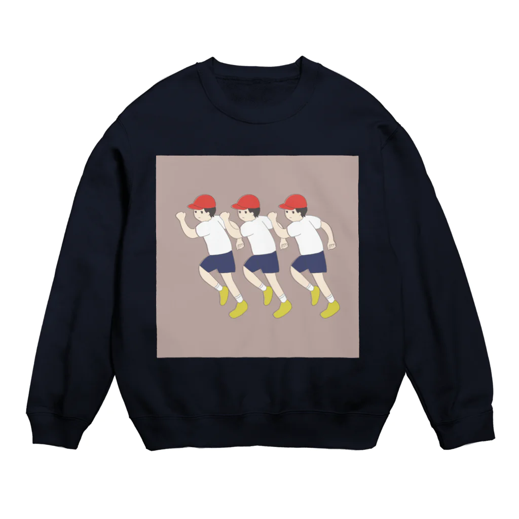 活気クラブの活気グラフィック「運動会」 Crew Neck Sweatshirt