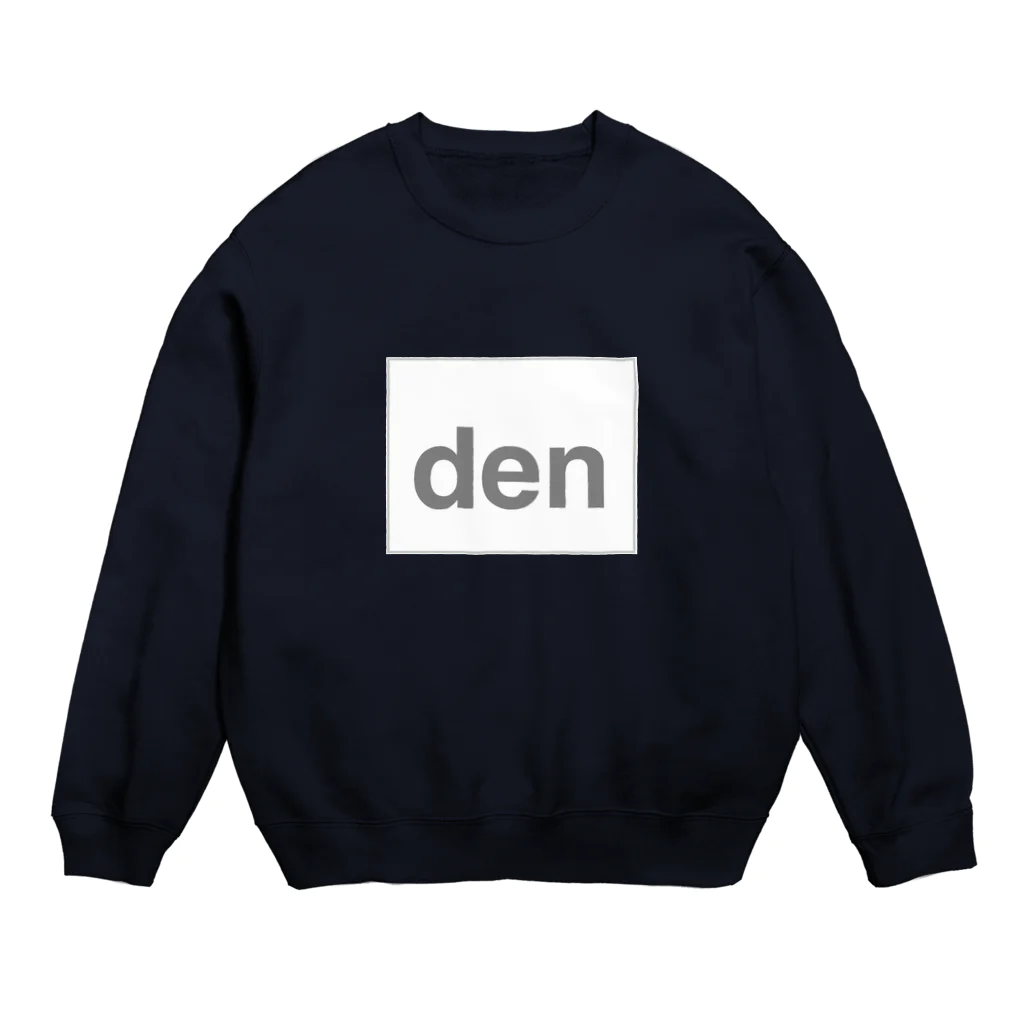 モノノフショップのDENという空間 Crew Neck Sweatshirt