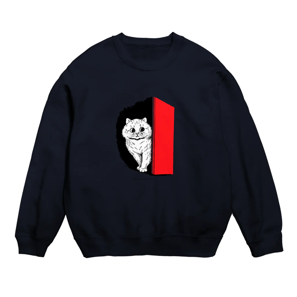 古書　天牛書店のルイス・ウェインのねこ Crew Neck Sweatshirt