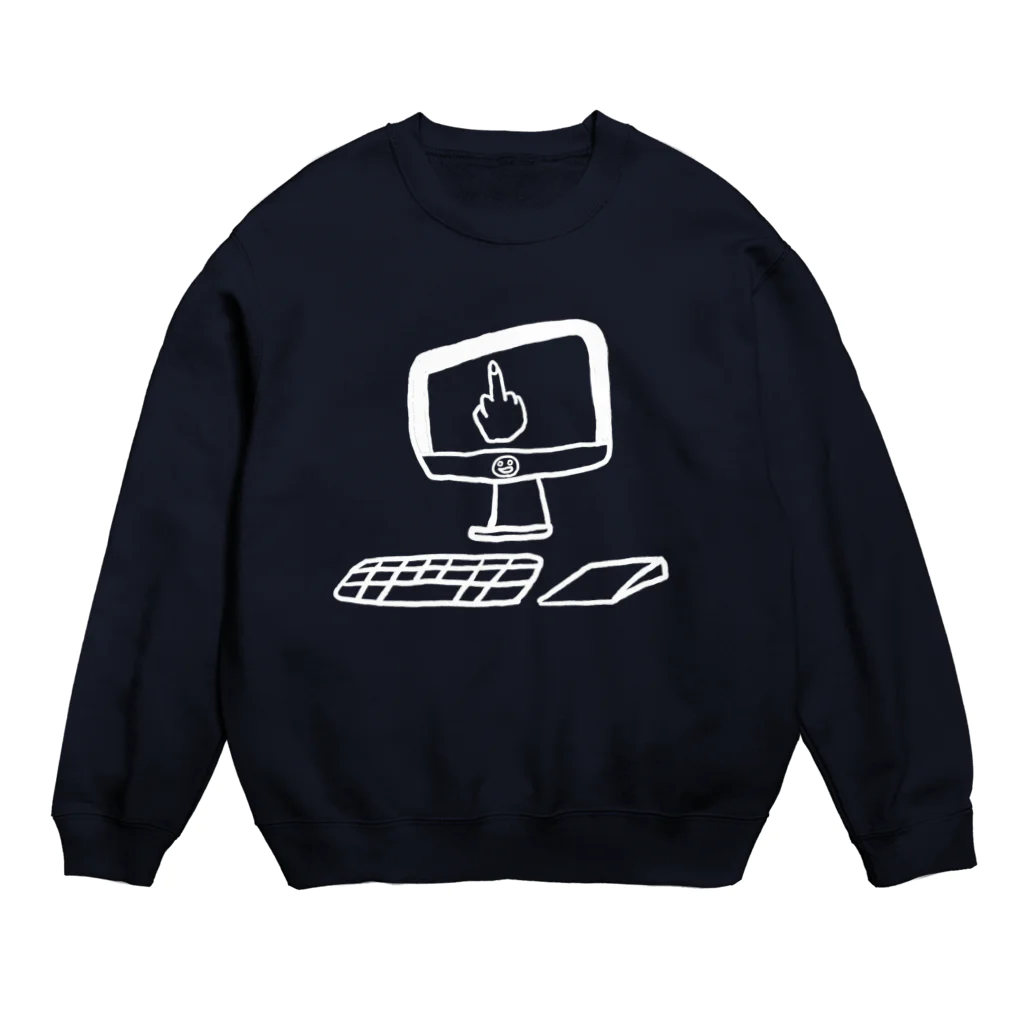 どうでもいいだばしのiBAD Crew Neck Sweatshirt