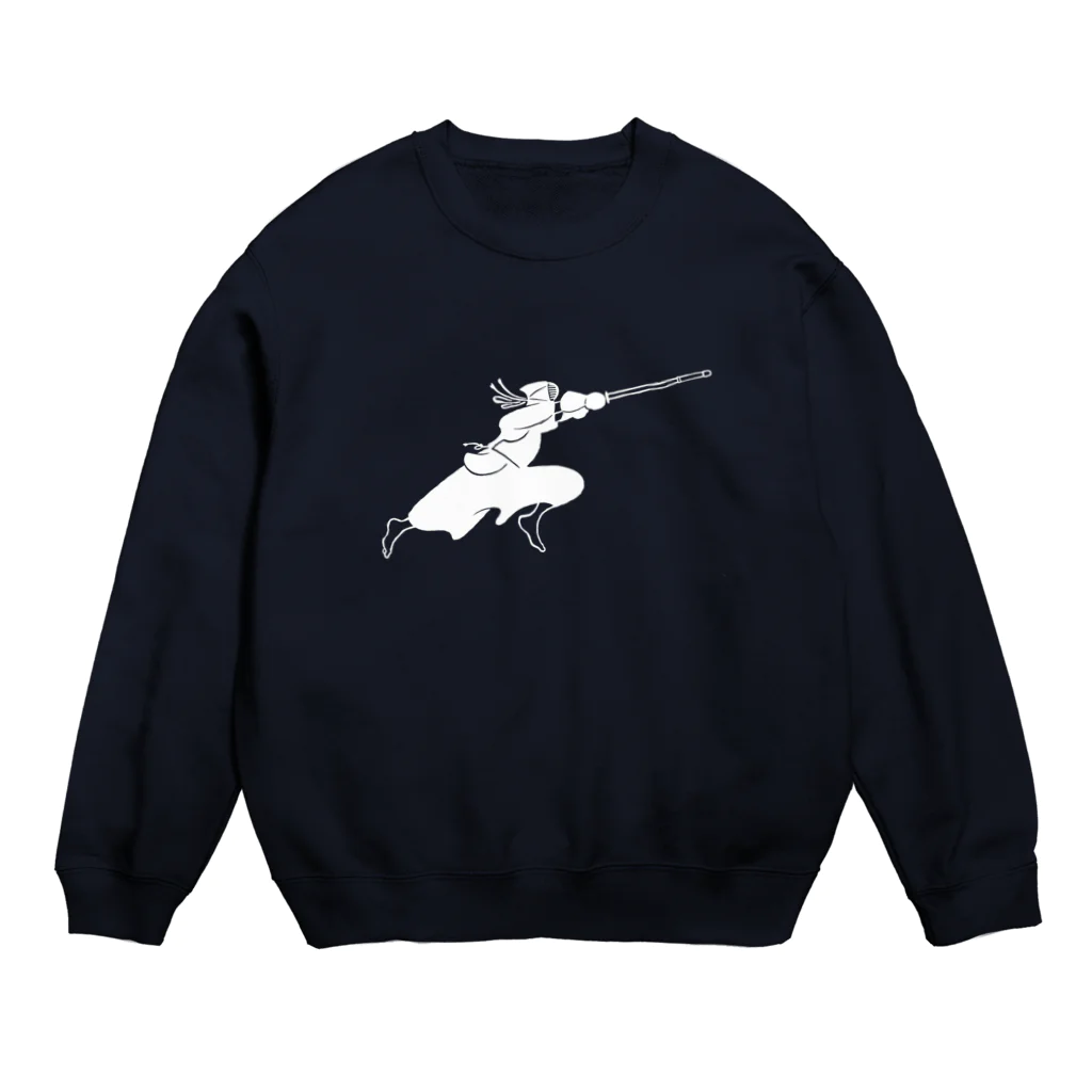 伊勢守 isenokami  剣道 x 日常  kendo inspired.のLife with Kendo (men) Crew Neck Sweatshirt