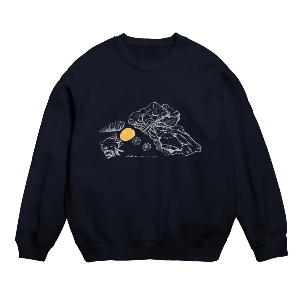 夏背.の貝殻 Crew Neck Sweatshirt