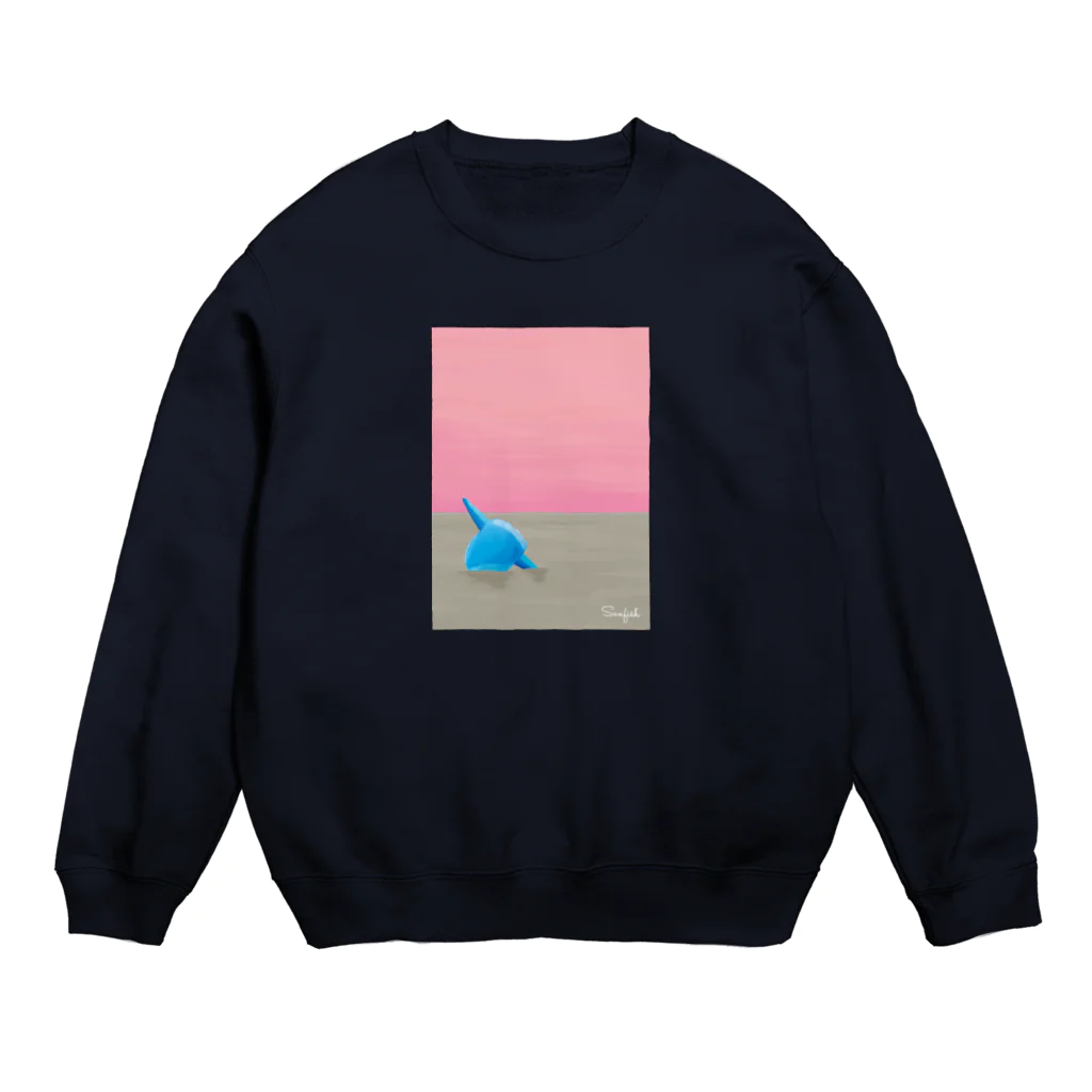 木村エージェンシーの最弱の魚 Crew Neck Sweatshirt