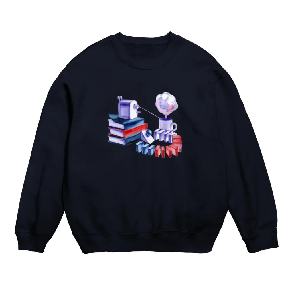 出口えりのDOMINO Crew Neck Sweatshirt