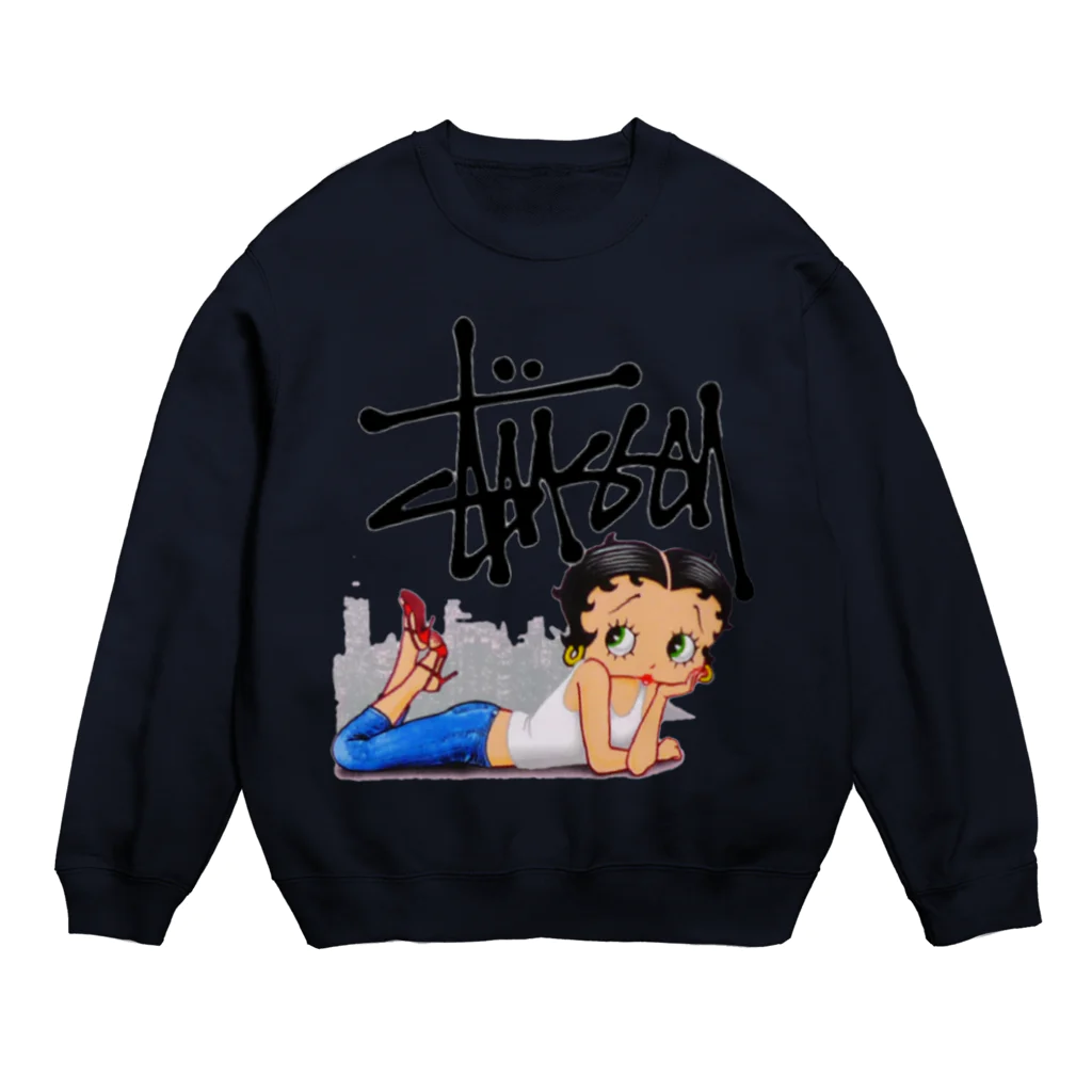 nanamigenkiのステゥーシー  Crew Neck Sweatshirt