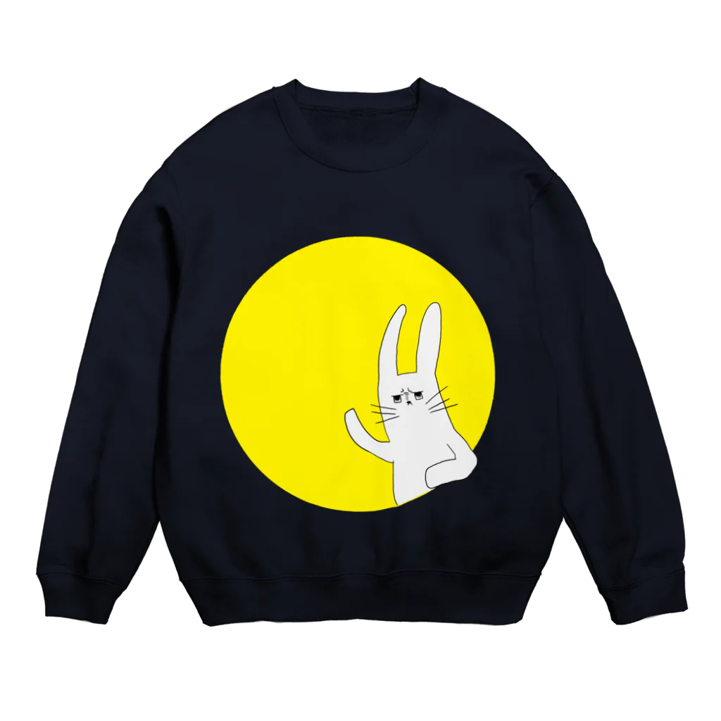 つゆきのうさぎ Crew Neck Sweatshirt