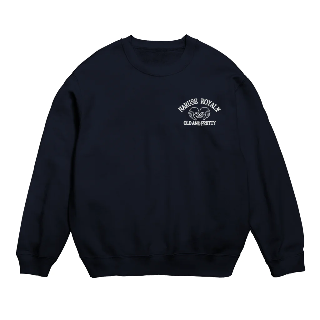 成瀬ロイヤルのロイヤルPretty胸ロゴ Crew Neck Sweatshirt