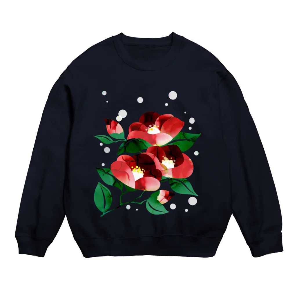 ひのいろ研究室　購買部の花椿 Crew Neck Sweatshirt