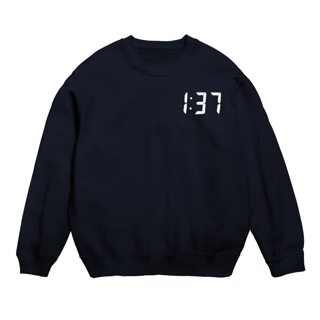 イガラシのWhat time is it now？ Crew Neck Sweatshirt