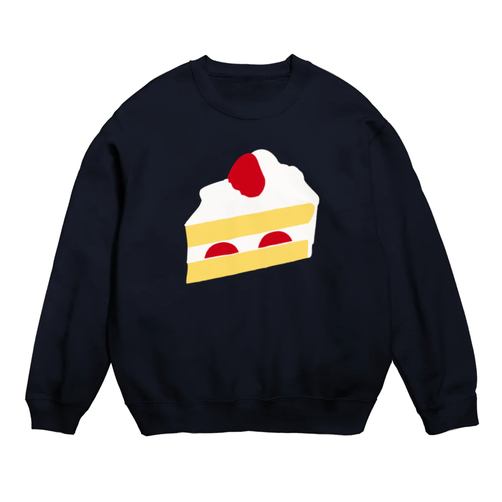 佐藤 明@イラストのショートケーキ Crew Neck Sweatshirt