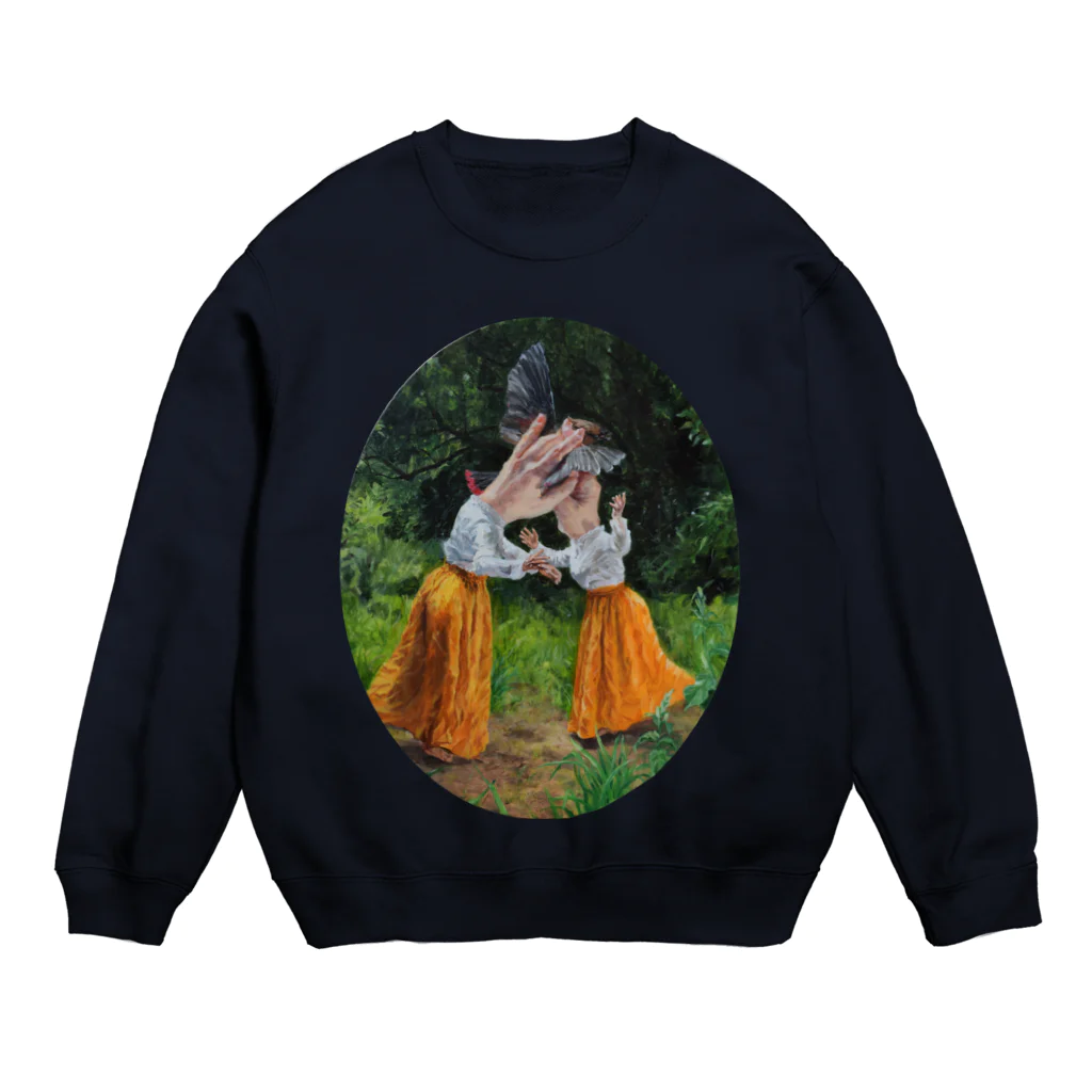 タムラグリア　の楽園 Crew Neck Sweatshirt