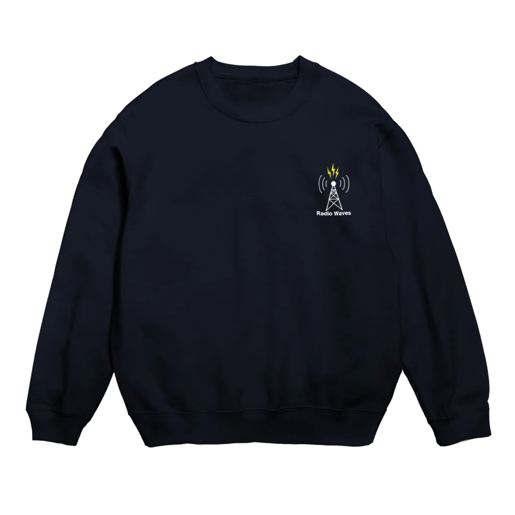 TVHBDの電波塔ロゴVer2 Crew Neck Sweatshirt