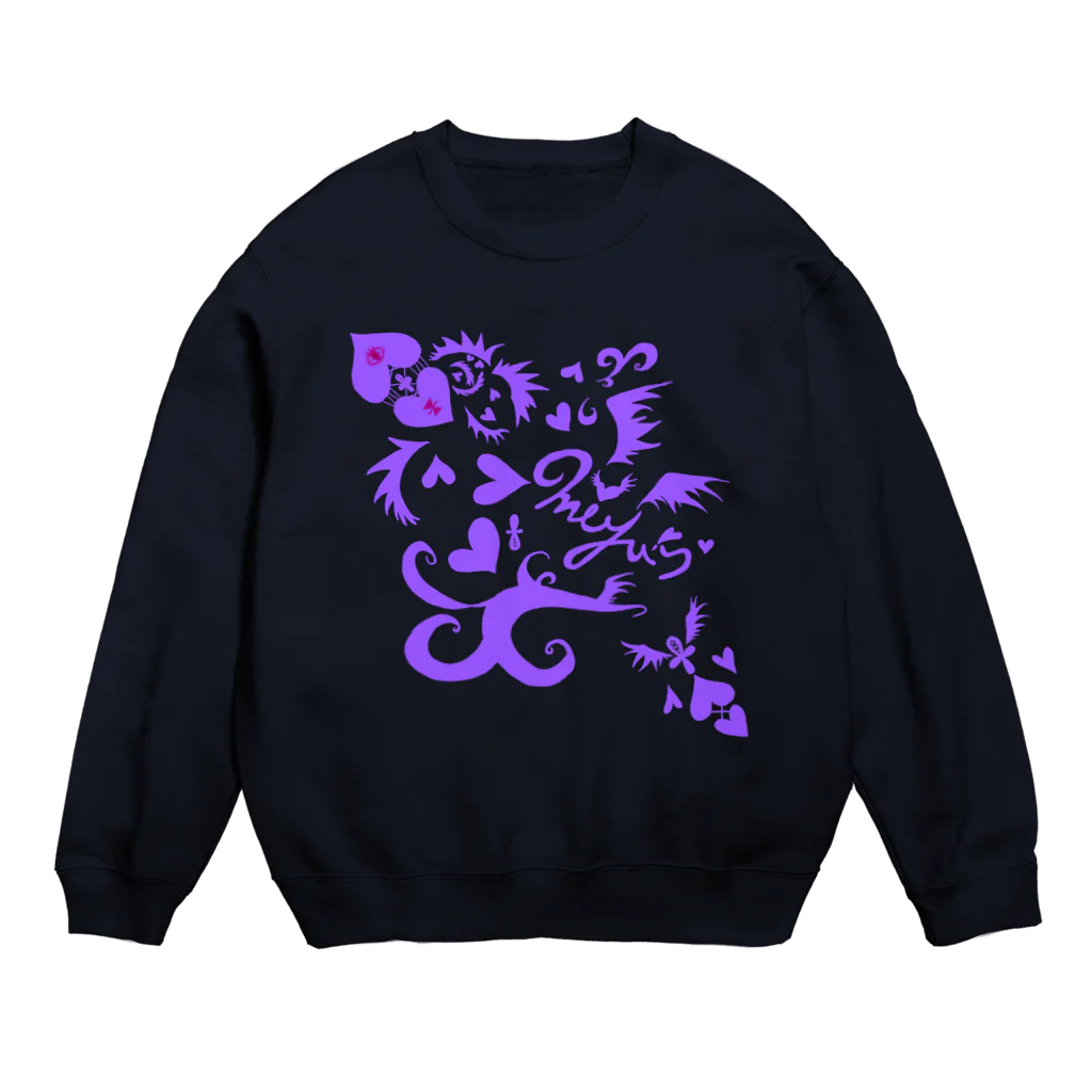 Miyuki_Sakagamiの運命矢 Crew Neck Sweatshirt