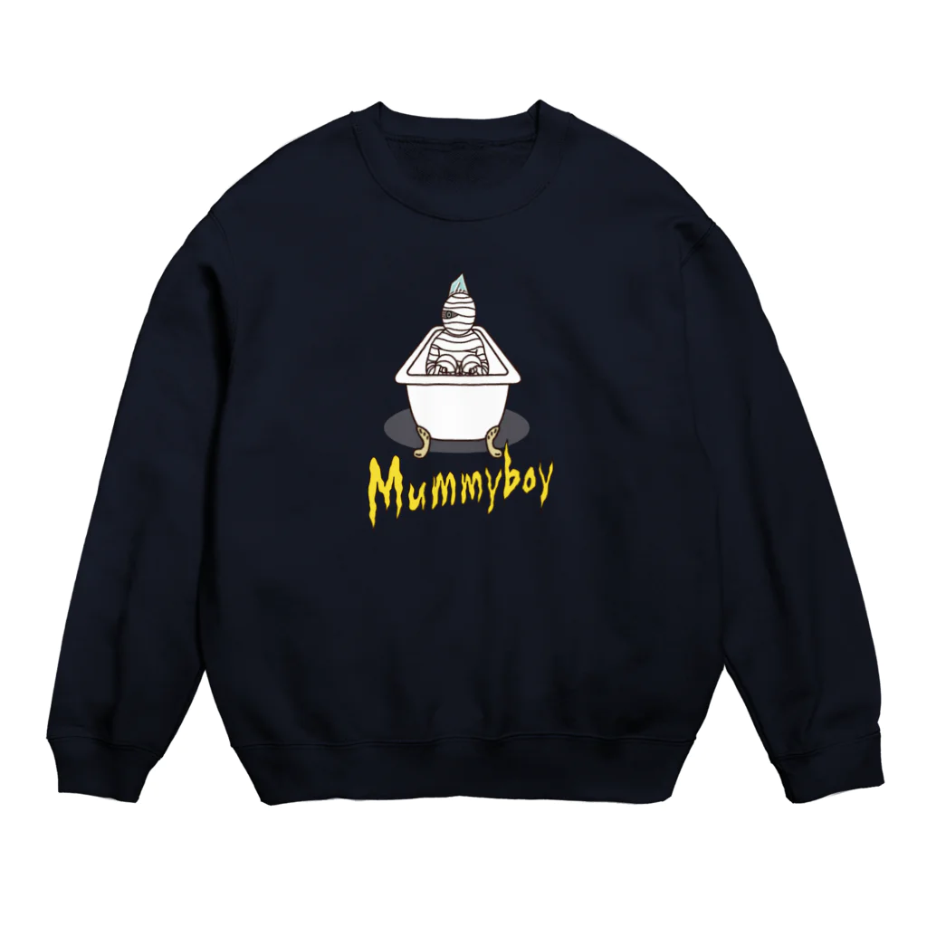 BLACKHOTCAKESのMummyboy's bathtub01 Crew Neck Sweatshirt