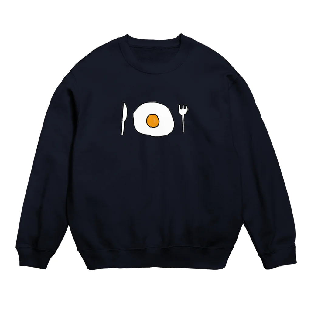 taAのランチタイムはお昼ってこと Crew Neck Sweatshirt