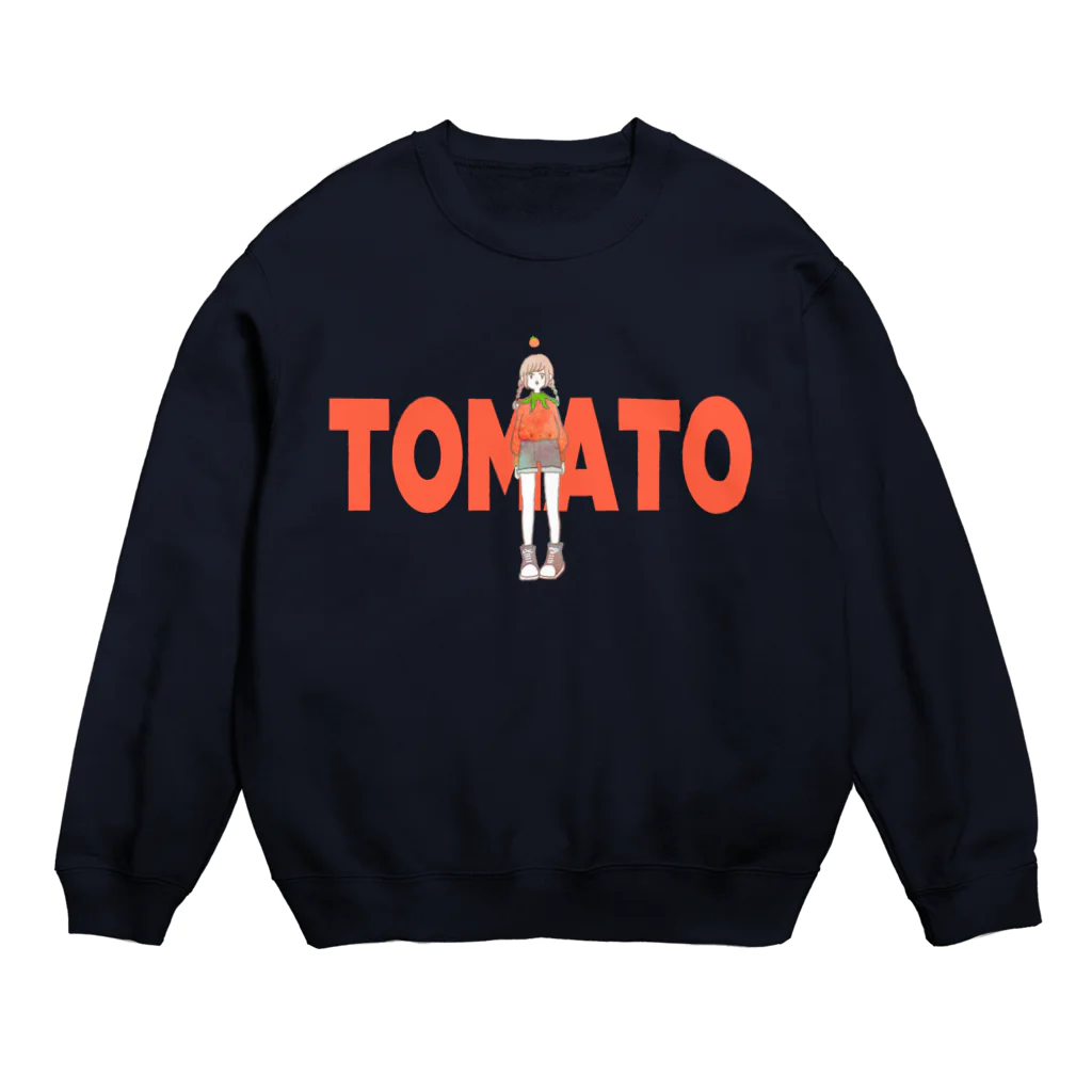 た ん と 召 し 上 が れのTOMATO Crew Neck Sweatshirt