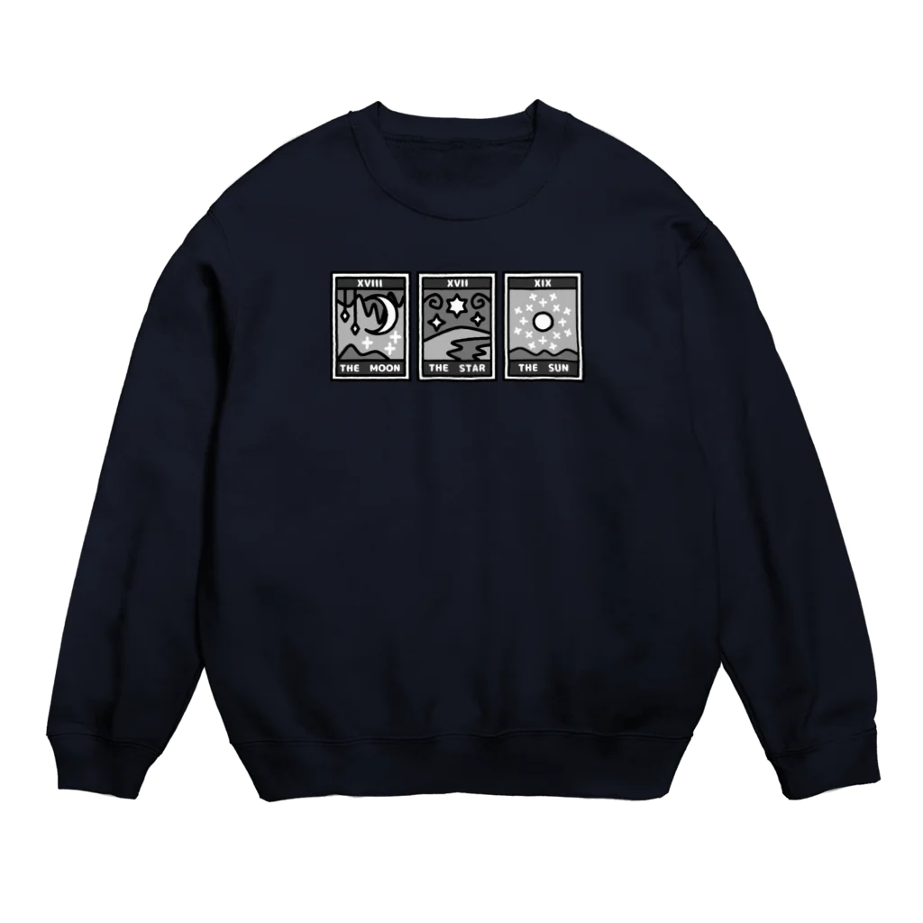 石竜子のオリジナルタロット Crew Neck Sweatshirt