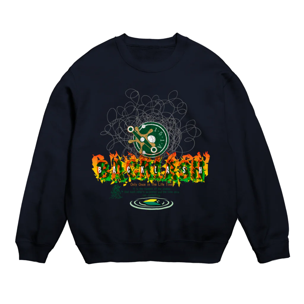 151A（一期一会）のBACKLASH Crew Neck Sweatshirt