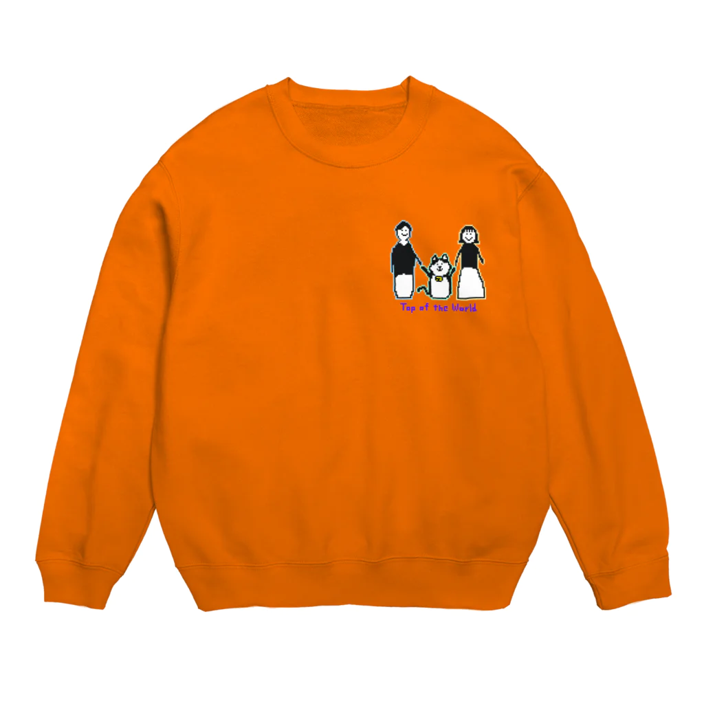 on_stagramのTOP OF THE WORLD Crew Neck Sweatshirt