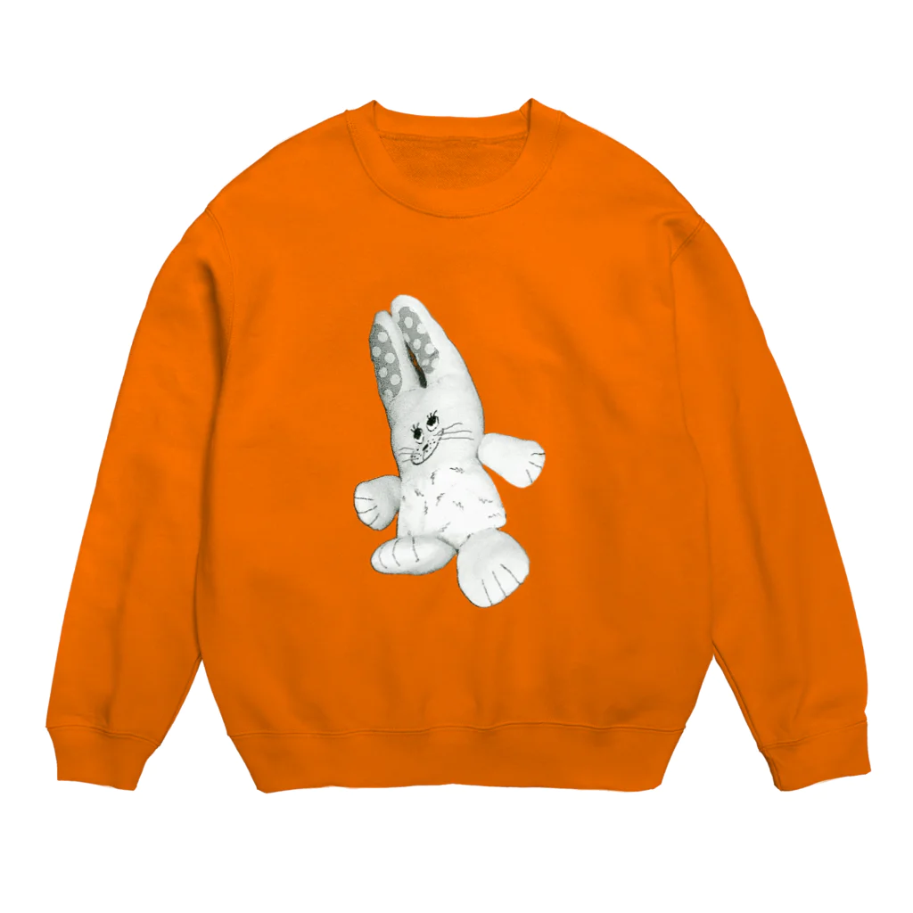 PAW WOW MEOWのおとぼけラビット Crew Neck Sweatshirt