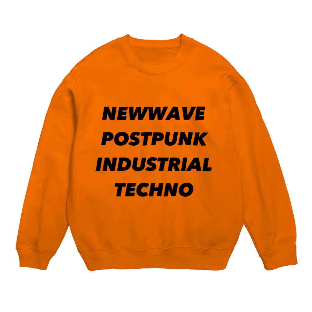 lawi0cir boutiqueのNEWWAVE POSTPUNK INDUSTRIAL TECHNO Crew Neck Sweatshirt