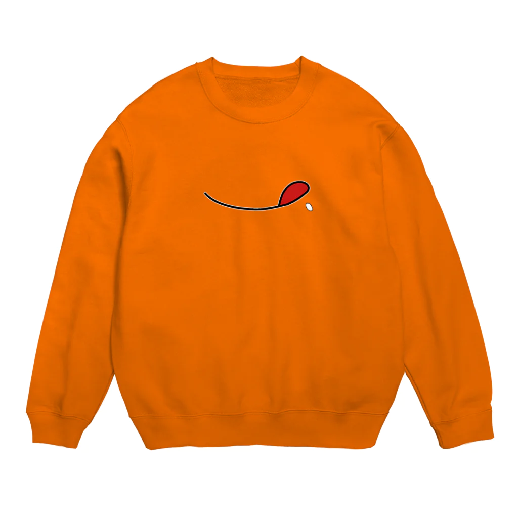 satoharuのくいしんぼ Crew Neck Sweatshirt