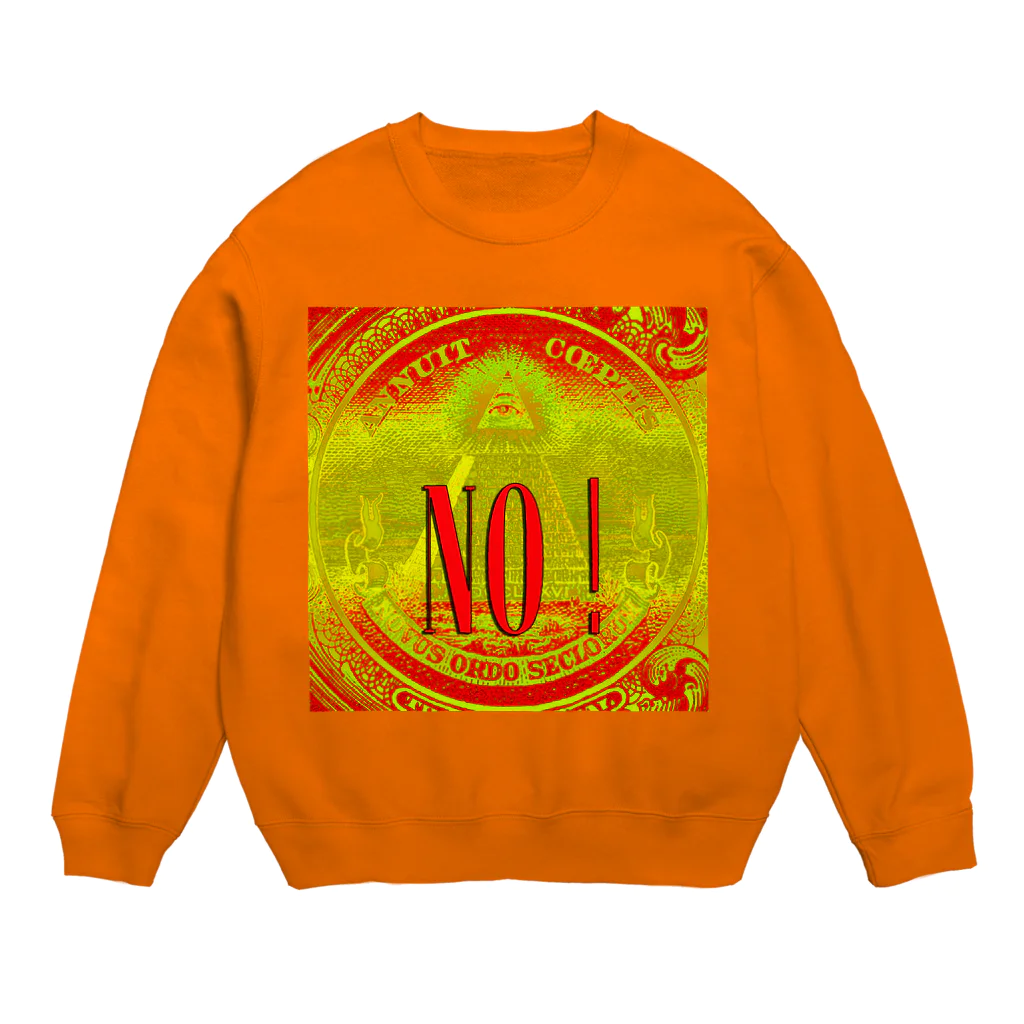 PALA's SHOP　cool、シュール、古風、和風、のNO！ Crew Neck Sweatshirt