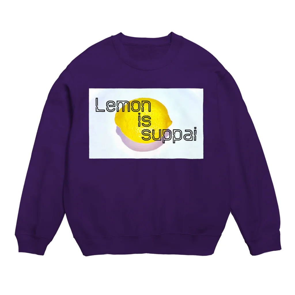 muu_shopのレモンisスッパイスウェット Crew Neck Sweatshirt