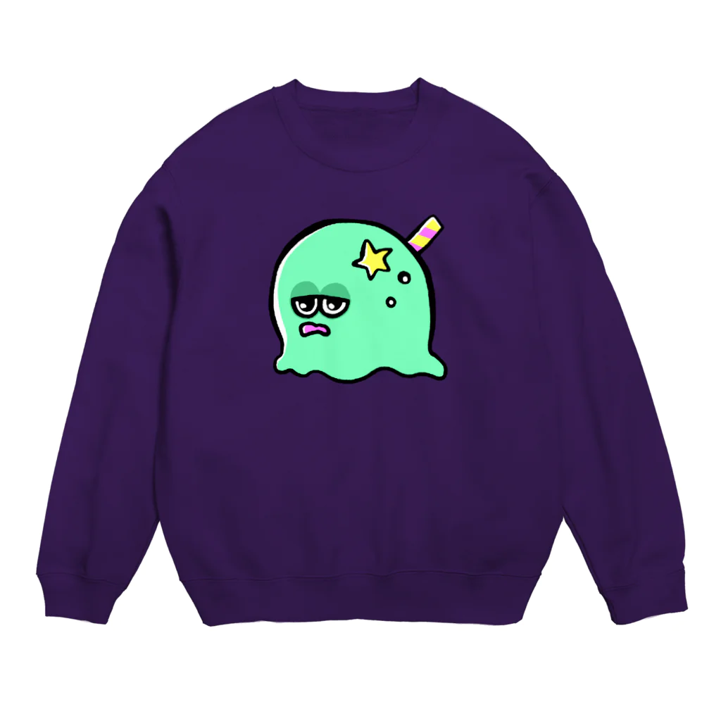 わなしのゆるだらモンスター Crew Neck Sweatshirt