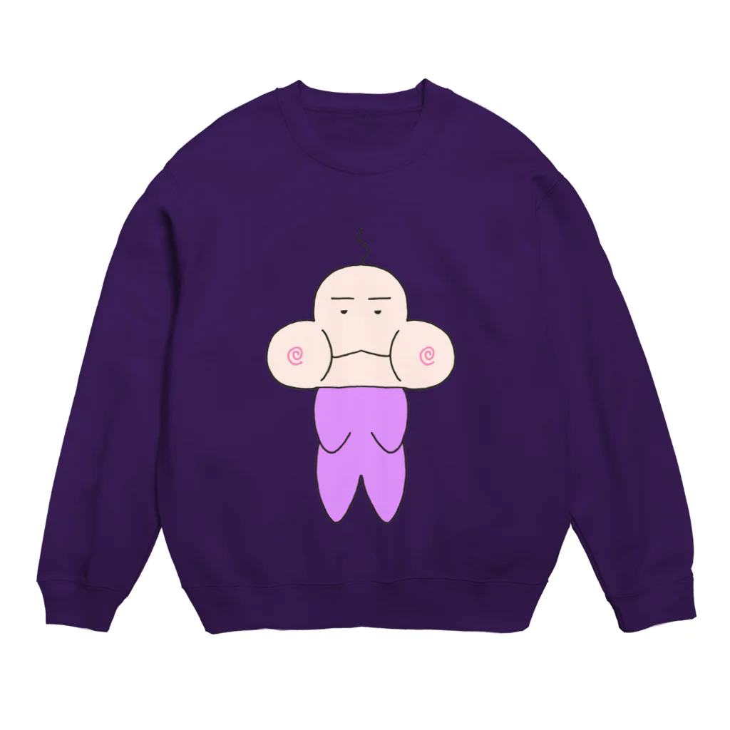 ぷくおしょっぷのダルぷく Crew Neck Sweatshirt