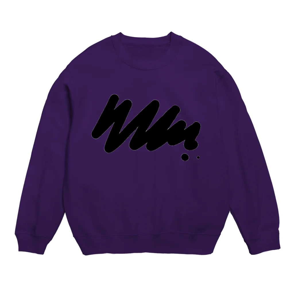 こんなアートのしゃしゃっと Crew Neck Sweatshirt