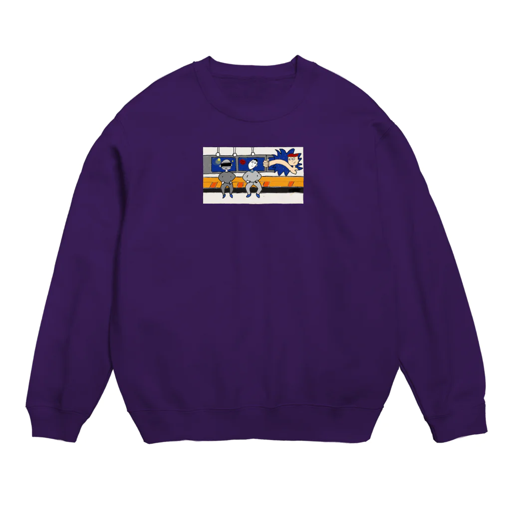 父の空席と穴 Crew Neck Sweatshirt