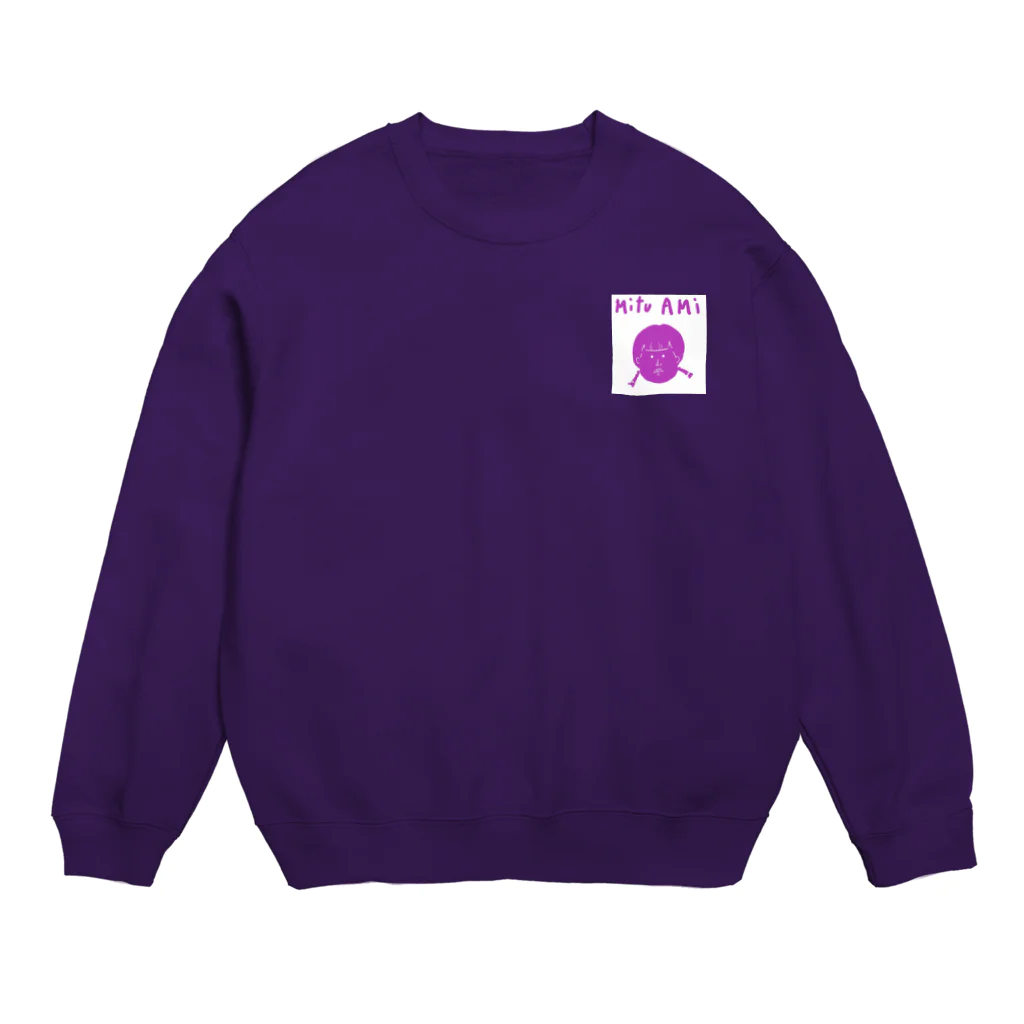 初恋タローの初恋タローデザインMITUAMI Crew Neck Sweatshirt